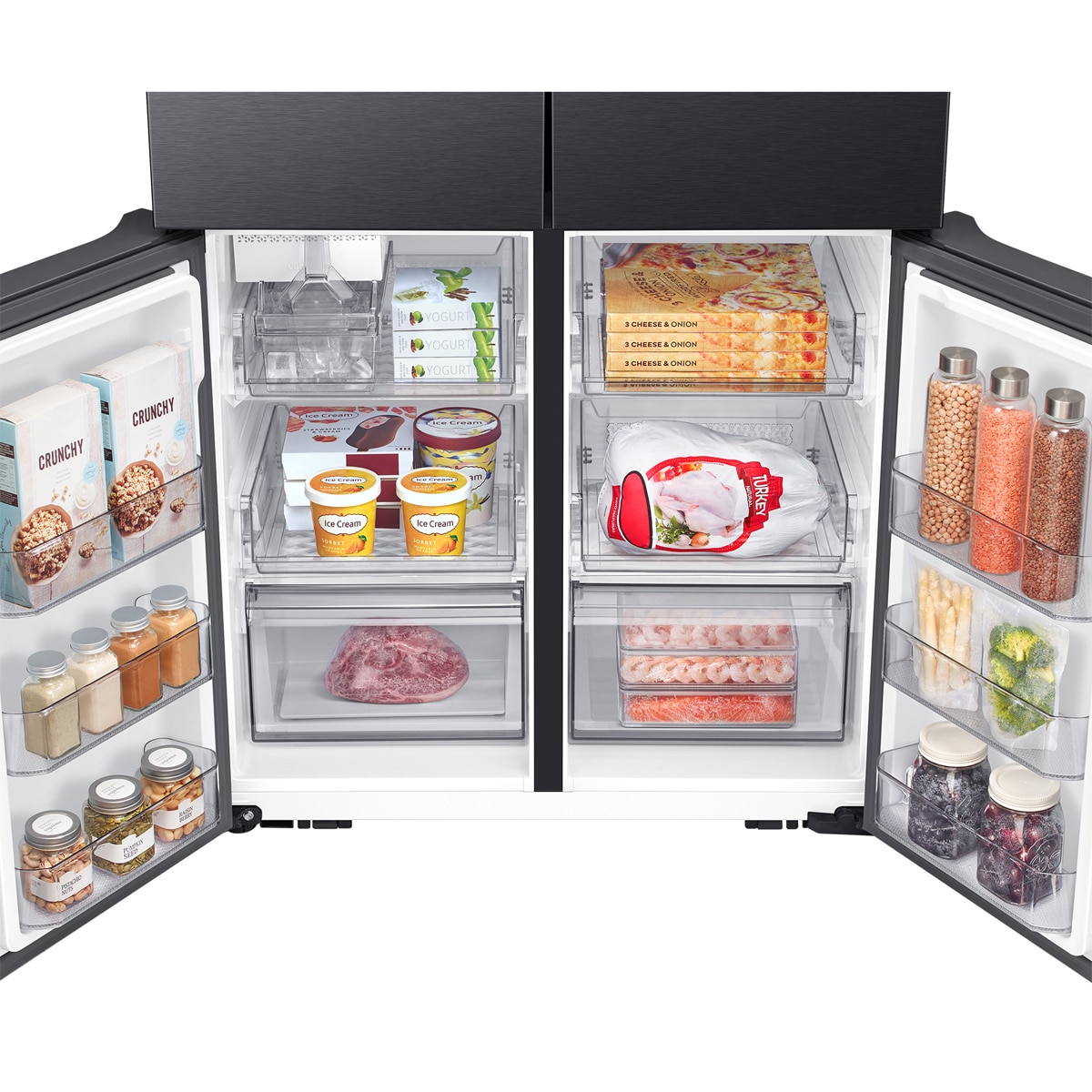 Frigorífico americano Samsung 4 puertas, Smart - RF59C700EB1/ES (Reacondicionado Grado D) - Grafito Grafito-14