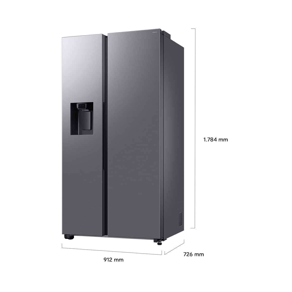 Frigorífico Americano Samsung Bespoke AI 178cm All Around Cooling 640L RS70F64KDTEF (Reacondicionado Grado D) - Inox Inox-3
