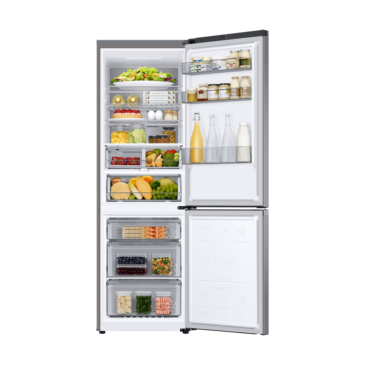 Frigorífico Combi Samsung No frost, Smart - RB34C775CS9/EF (Reacondicionado Grado D) - Inox Inox-12