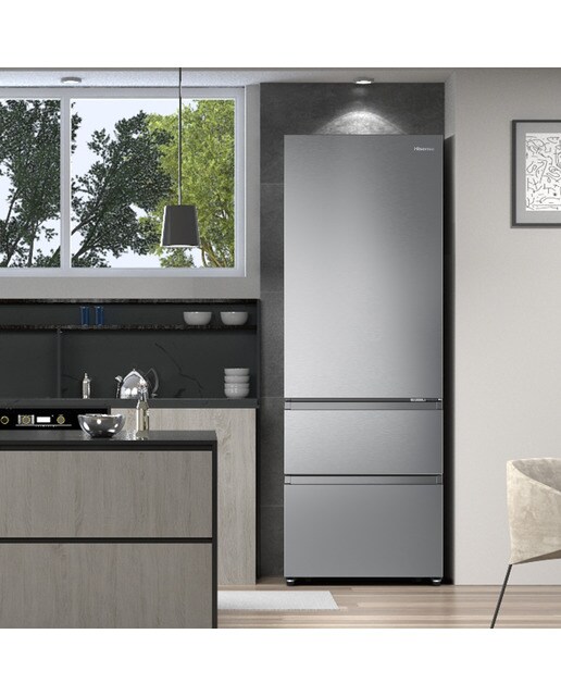 Frigorífico combi Hisense Inverter Multi Air Flow - RT641N4AIE (Reacondicionado Grado D) - Inox Inox-9