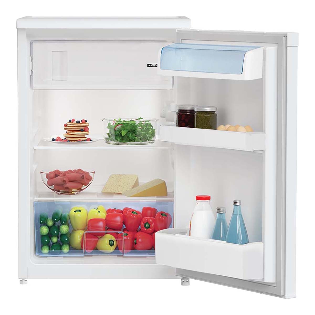 Frigorífico Mini Beko descongelación manual - TSE1284N (Reacondicionado Grado C) - Blanco Blanco-3