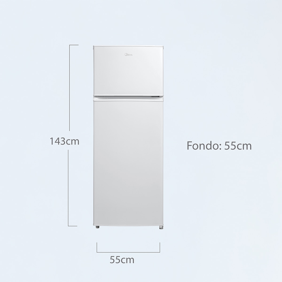 Frigorificos 2 puertas Midea Ciclico - MDRT294FGE01 (Reacondicionado Grado B) - Blanco Blanco-2