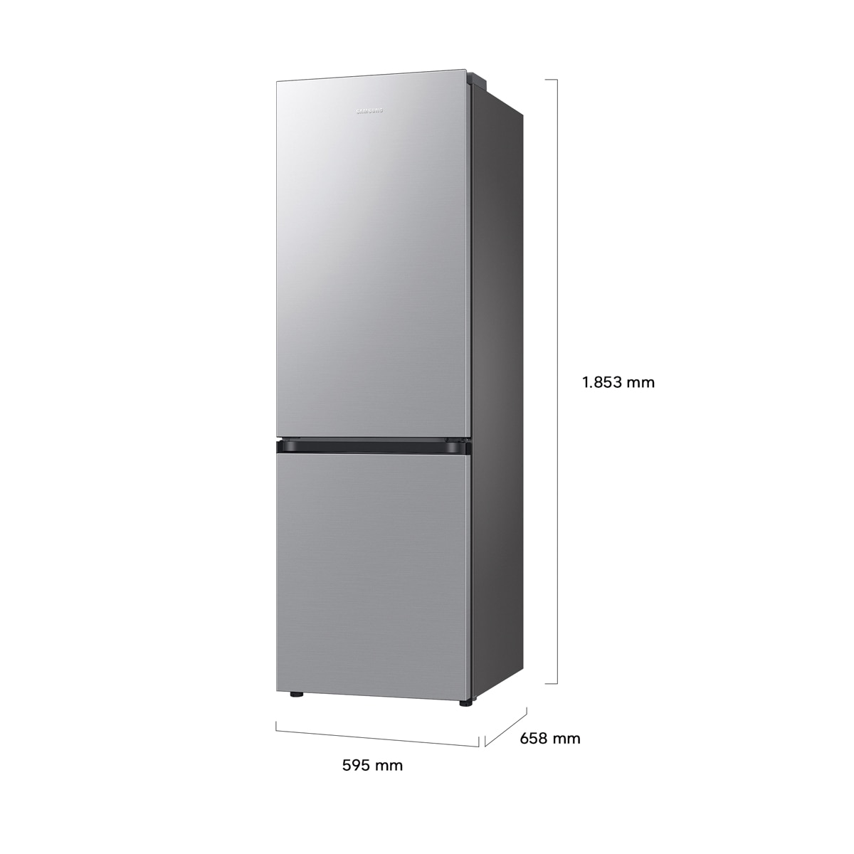 Frigorífico Combi Samsung Wifi, tecnología SpaceMax - SMART RB34C602DSA/EF (Reacondicionado Grado D) - Inox Inox-3