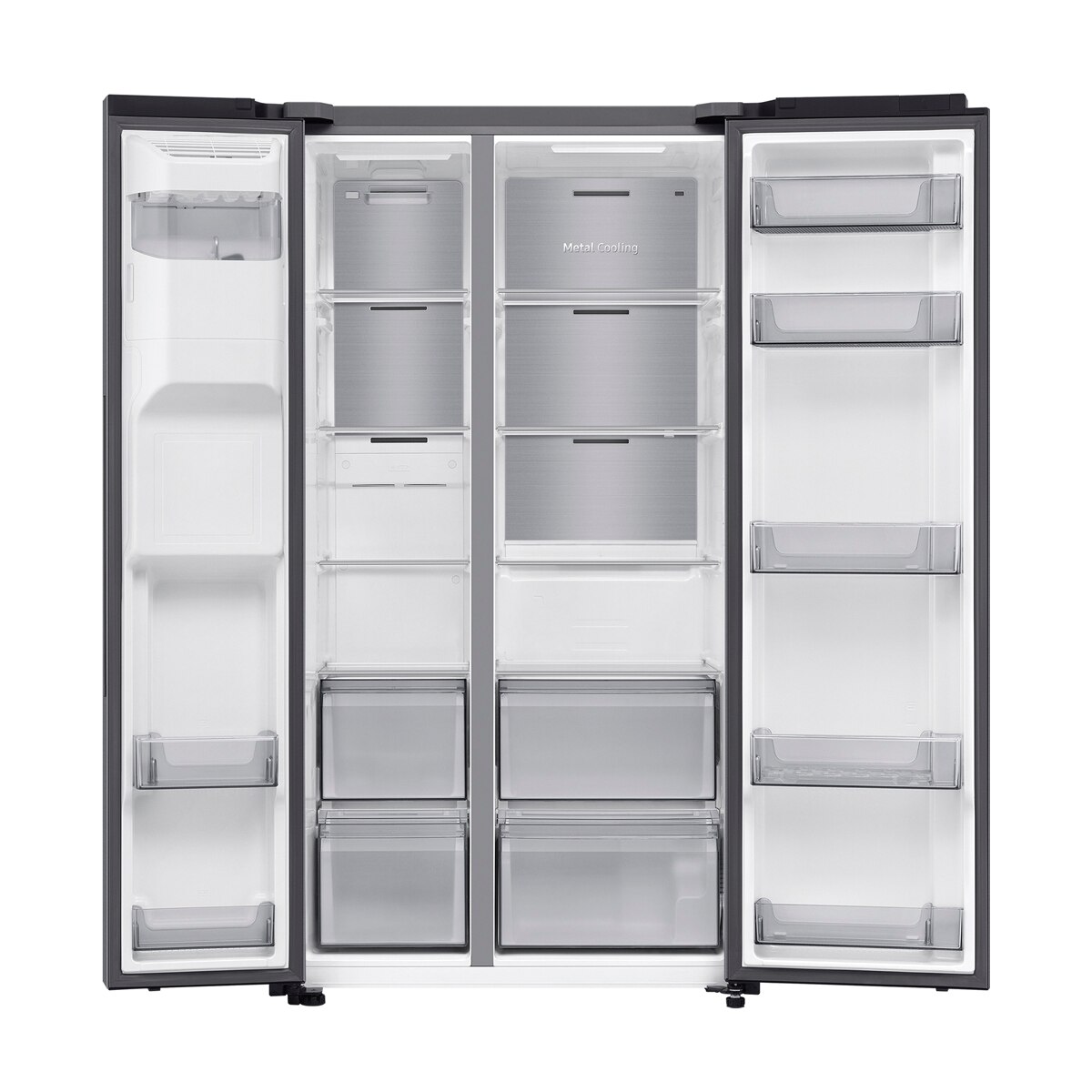 Frigorífico Americano Samsung Bespoke AI 178cm All Around Cooling 640L Inox RS70F64KDTEF (Reacondicionado Grado D) - Inox Inox-16