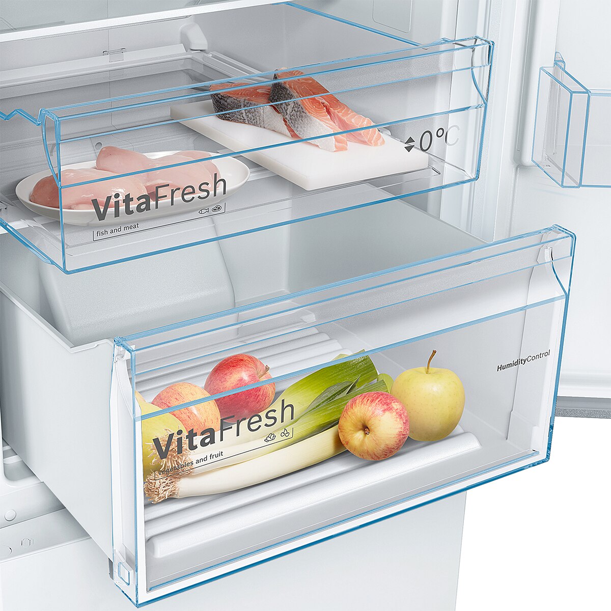 Frigorífico Combi Bosch, Serie 4, Total NoFrost - KGN39VWDC (Reacondicionado Grado C) - Blanco Blanco-5
