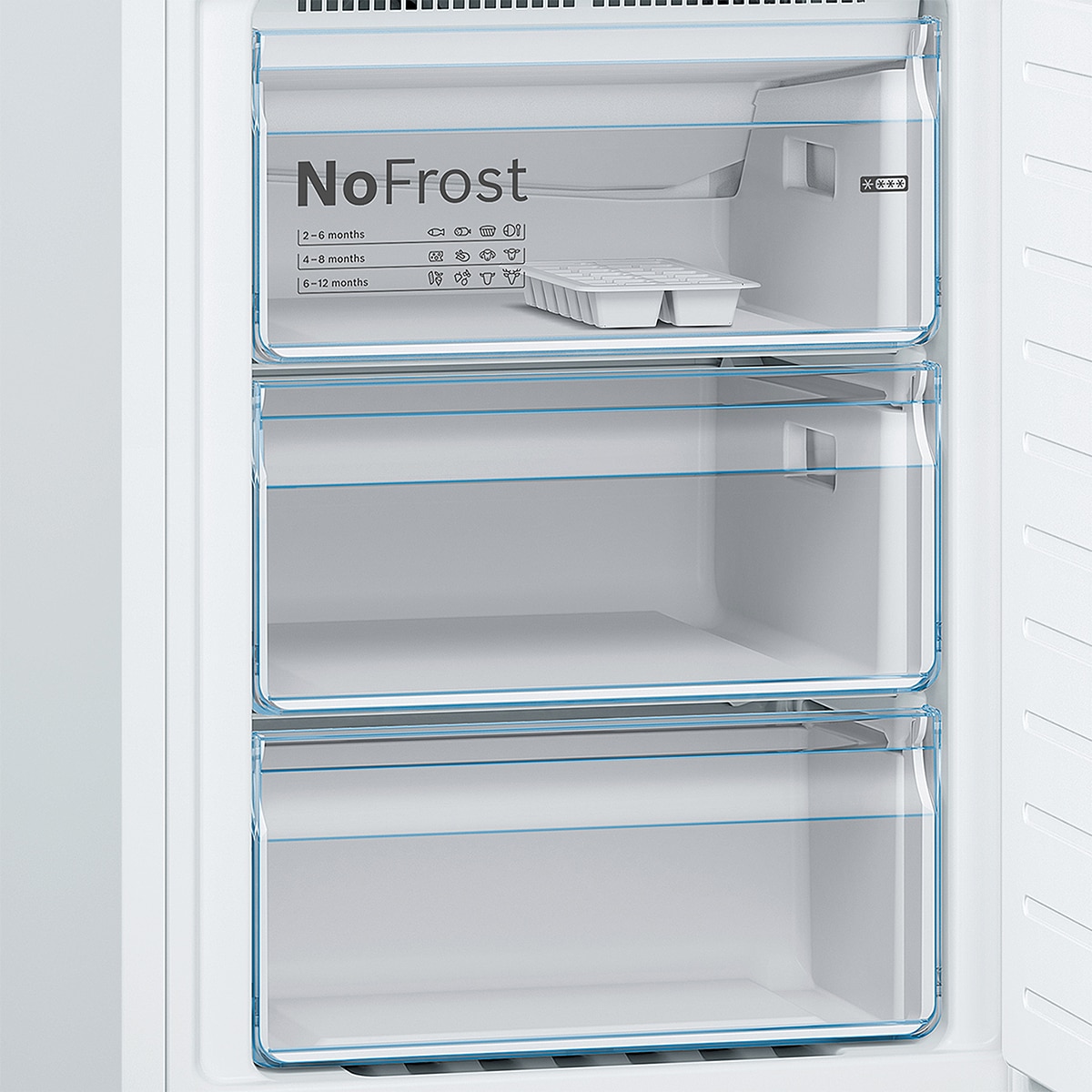 Frigorífico Combi Bosch, Serie 4, Total NoFrost - KGN39VWDC (Reacondicionado Grado C) - Blanco Blanco-6