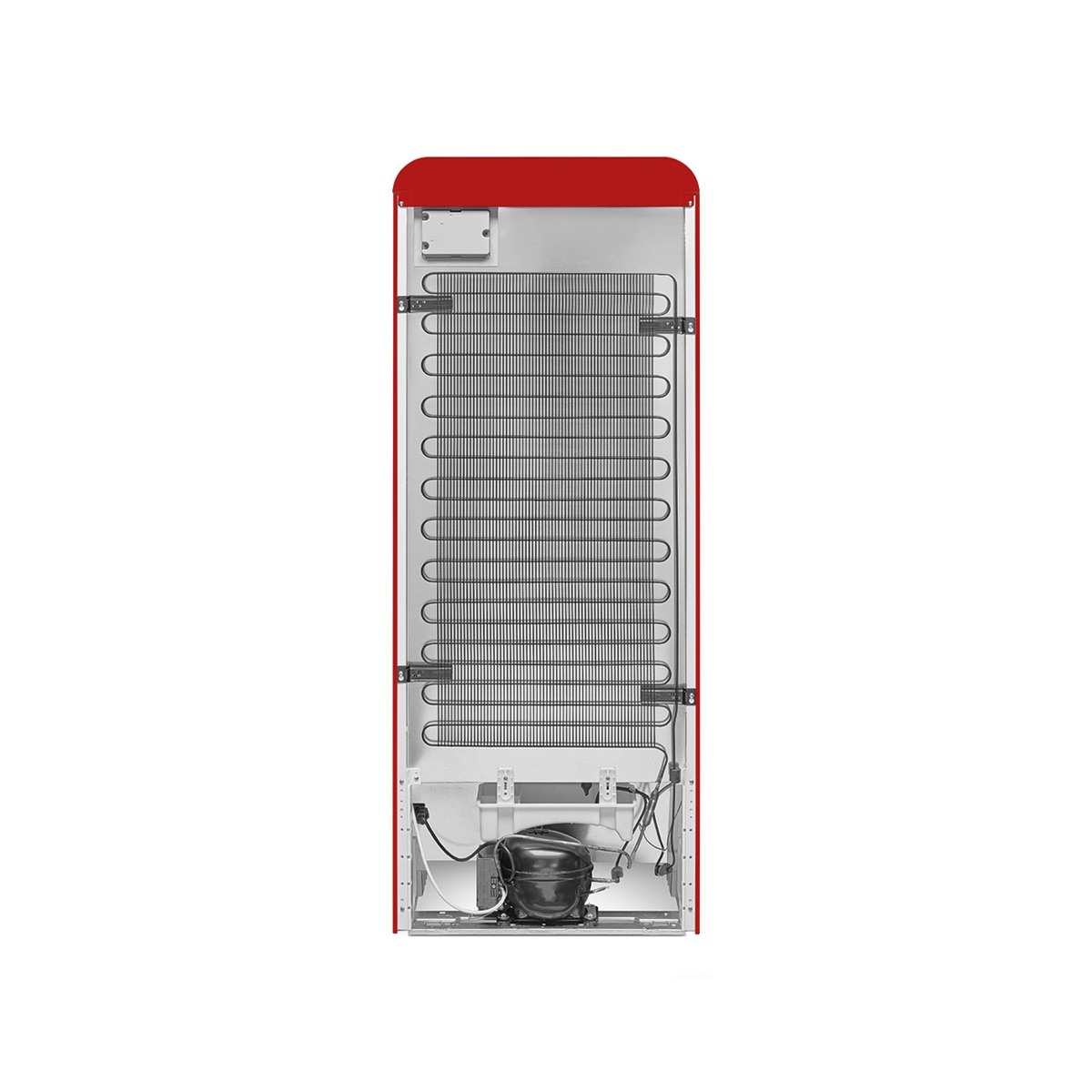 Frigorífico 1 puerta Smeg, Compresor Inverter, 270 litros, Rojo, apertura a la derecha - FAB28RRD6 (Reacondicionado Grado D) - Rojo Rojo-8