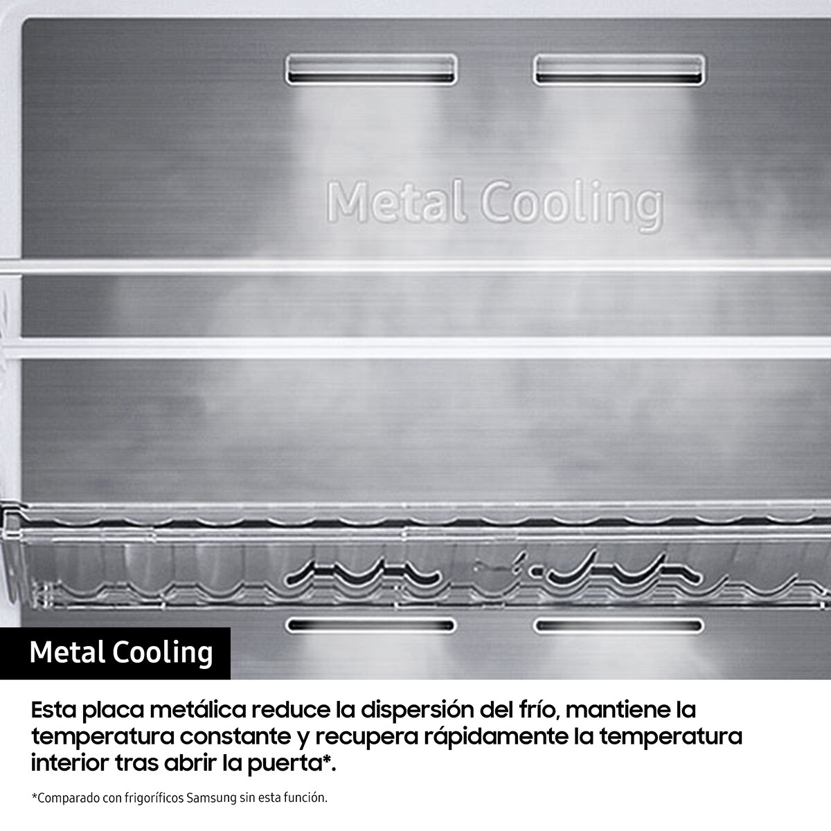 Imagen 7 de Frigorífico Americano Samsung Bespoke AI 178cm Twin Cooling Plus™ 634L Clase C Inox RS80F66KCTEF (Reacondicionado Grado D) - Inox Inox