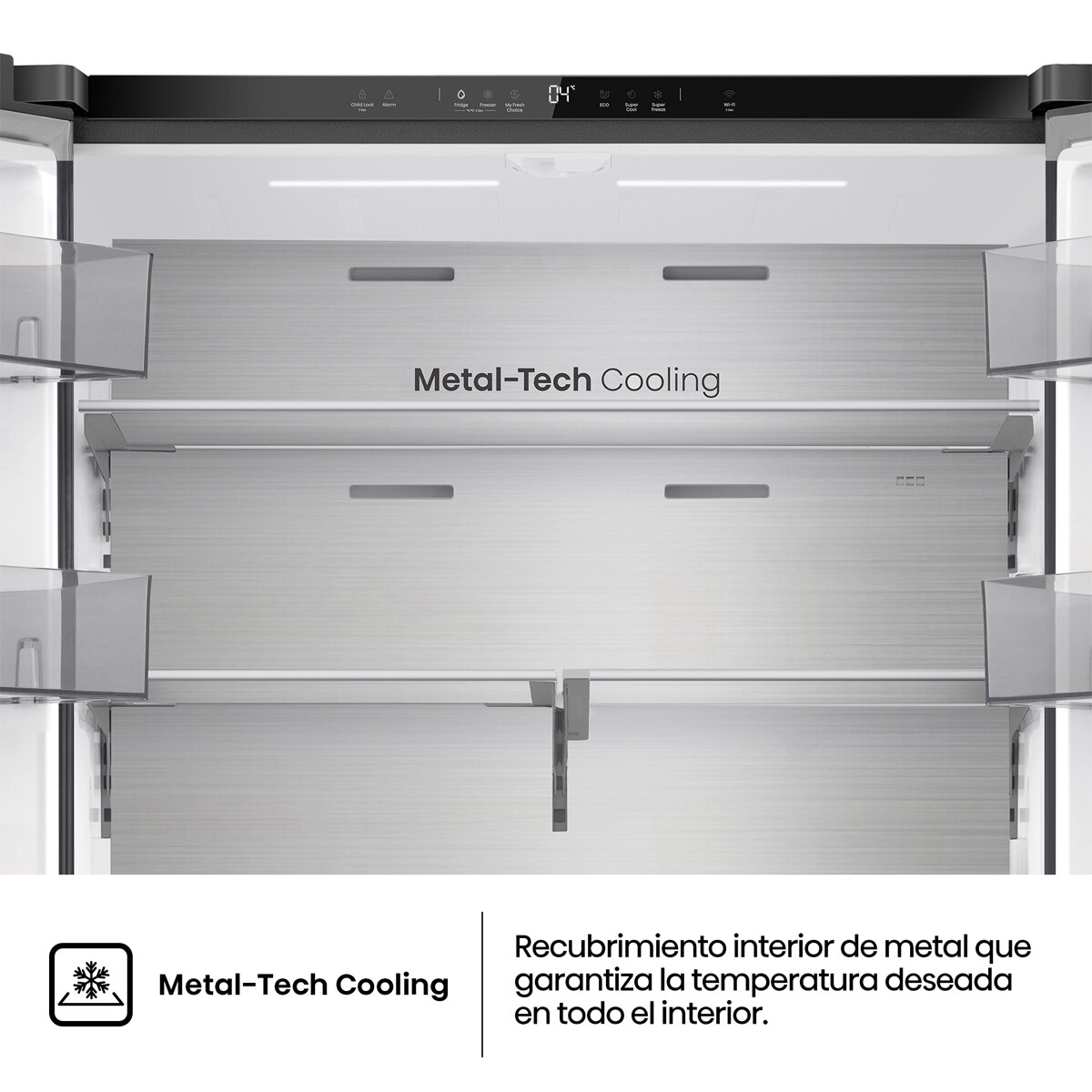Frigorífico americano Hisense No Frost - RQ5P640SSSD (Reacondicionado Grado B) - Inox Inox-6