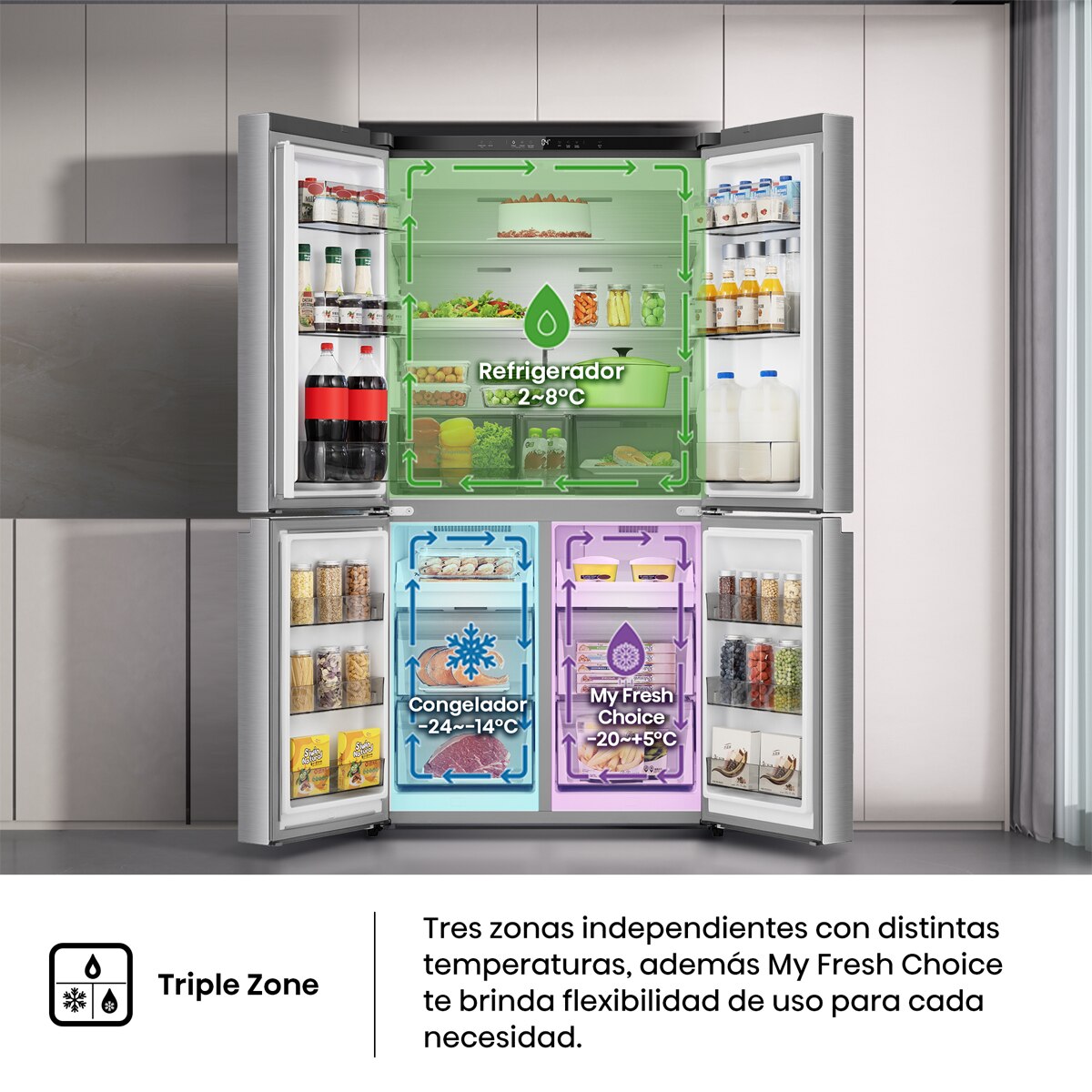 Frigorífico americano Hisense No Frost - RQ5P640SSSD (Reacondicionado Grado B) - Inox Inox-9