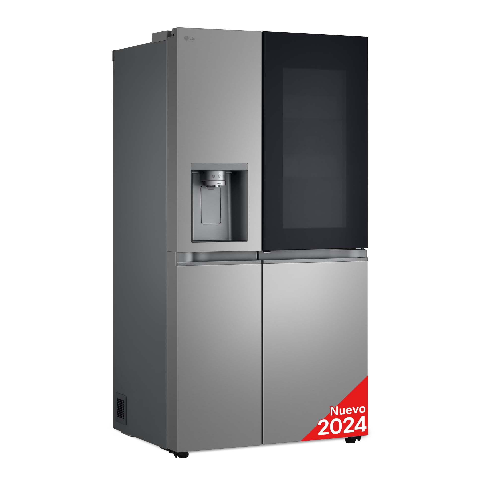 Imagen 4 de Frigorífico americano LG Smart Inverter Compressor, 179 cm, Door in Door, con dispensador, inox- GSXE81PYBD (Reacondicionado Grado C) - Acero antihuellas Acero antihuellas