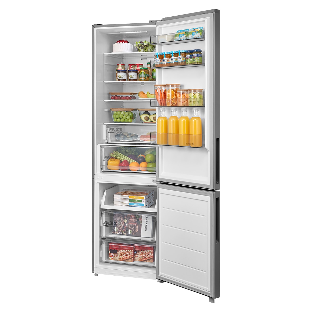 Imagen 14 de Frigorífico Combi Midea Space Master 443L No frost - MDRB600MME46 (Reacondicionado Grado C) - Inox Inox