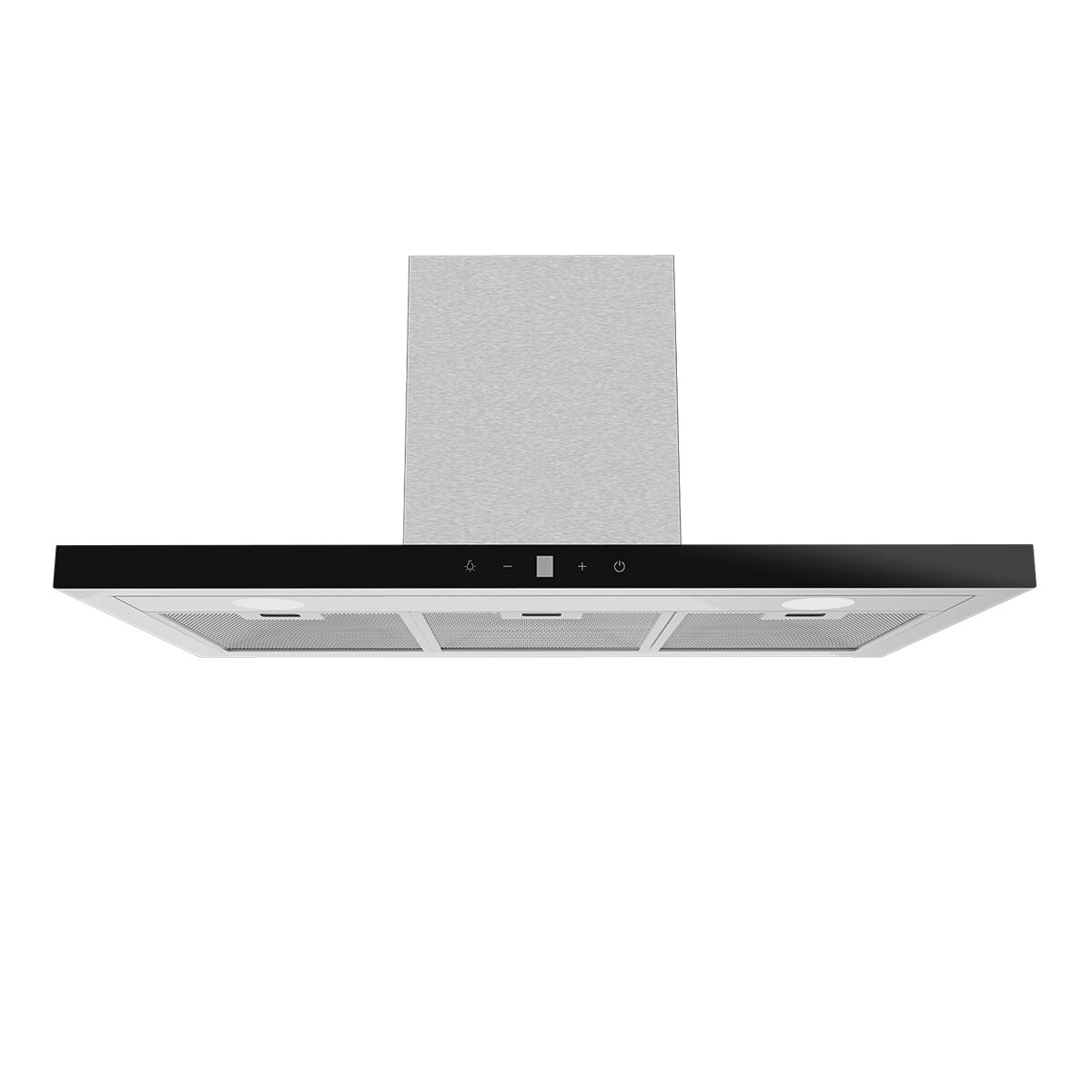 Midea - Campana decorativa Midea 4 niveles de potencia - MH90B4300B-ES (Reacondicionado Grado B).