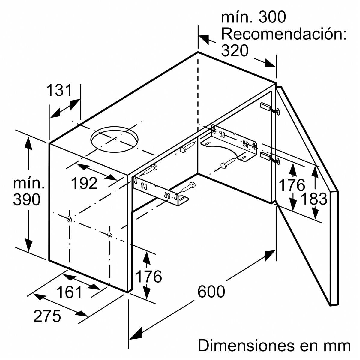 Campana telescópica Balay 3 velocidades - 3BT264MX (Reacondicionado Grado C) - Acero Acero-6
