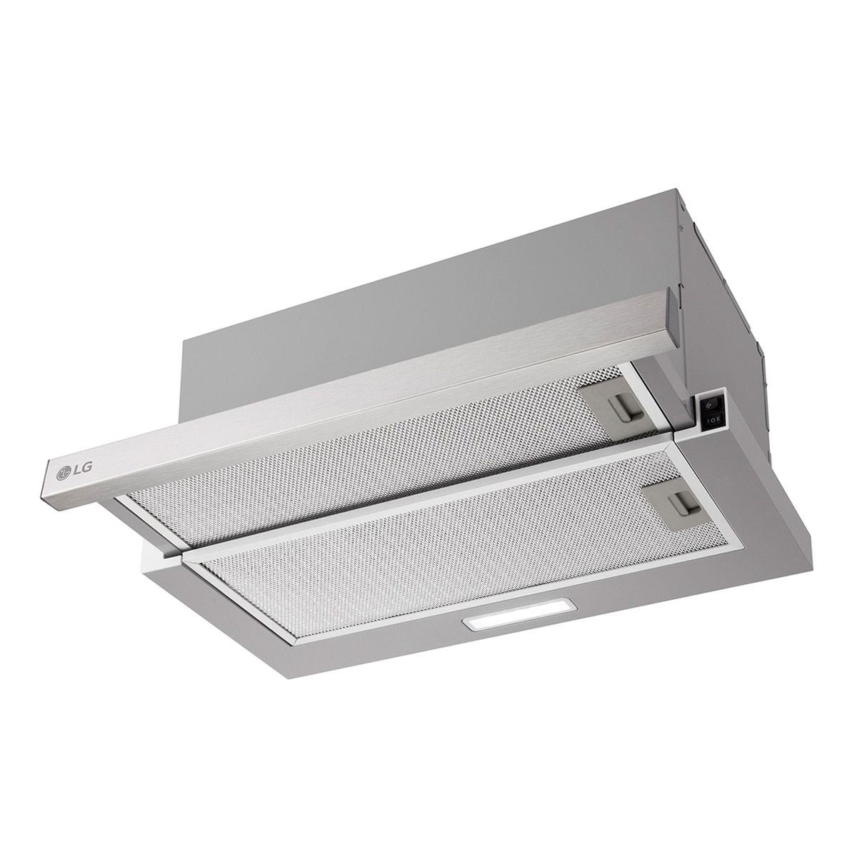 Campana telescópica LG extraíble con 2 velocidades, 60 cm - HT322413S (Reacondicionado Grado B) - Inox Inox-12