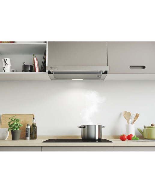 Campana telescópica Candy 2 niveles de potencia - CBT6130/3X (Reacondicionado Grado B) - Inox Inox-3