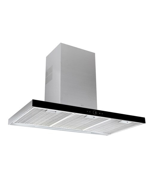 Campana decorativa Teka 4 velocidades - DLH 986 T (Reacondicionado Grado C) - Inox / Negro Inox / Negro-1