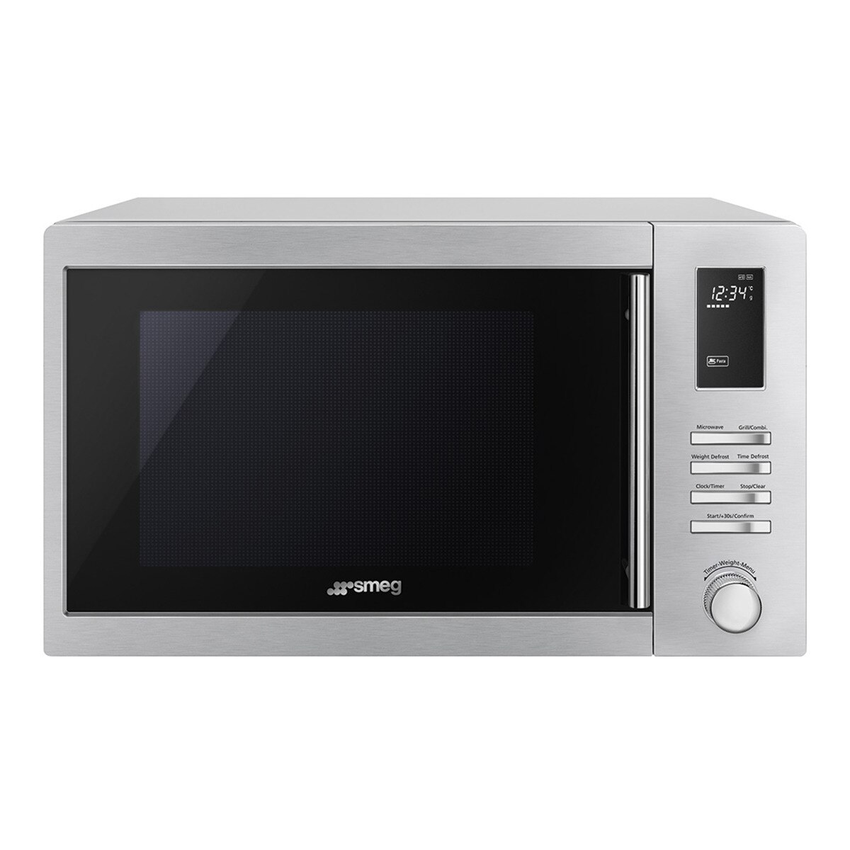 Imagen 0 de Microondas Smeg 25 litros y con grill - MOE25X (Reacondicionado Grado B) Inox