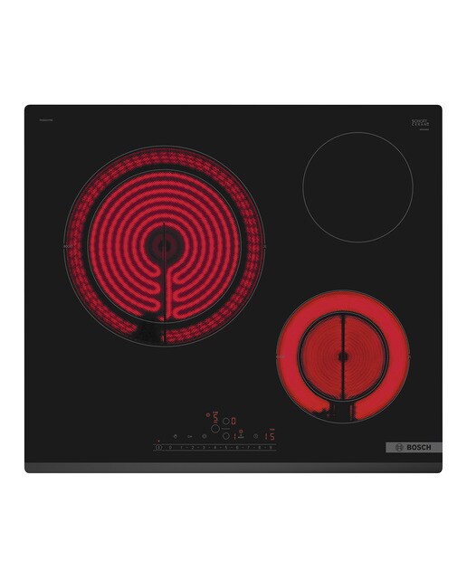 Bosch - Placa vitrocerámica Bosch 3 zonas de cocción - PKK631FP8E (Reacondicionado Grado B).