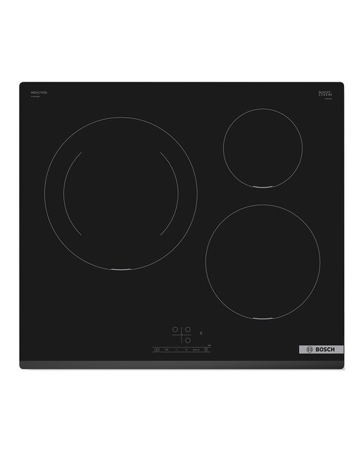 Bosch - Placa inducción Bosch 3 zonas de cocción - PIJ631BB5E (Reacondicionado Grado B).