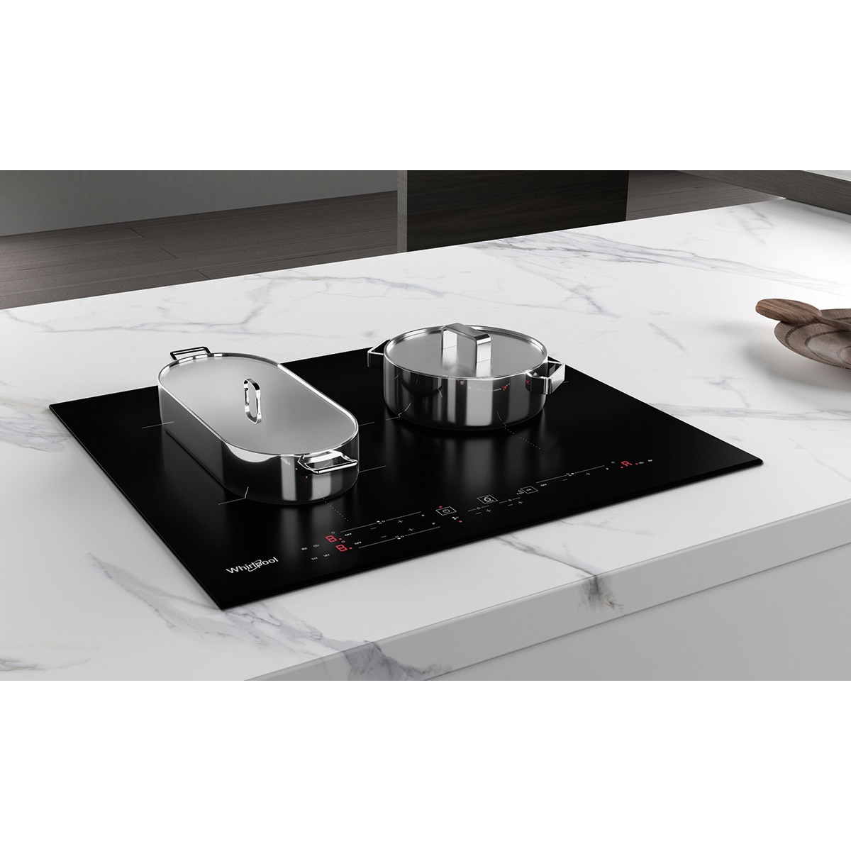 Placa inducción Whirlpool zona de 30 cm - WB B3760 BF (Reacondicionado Grado D) - Negro Negro-5