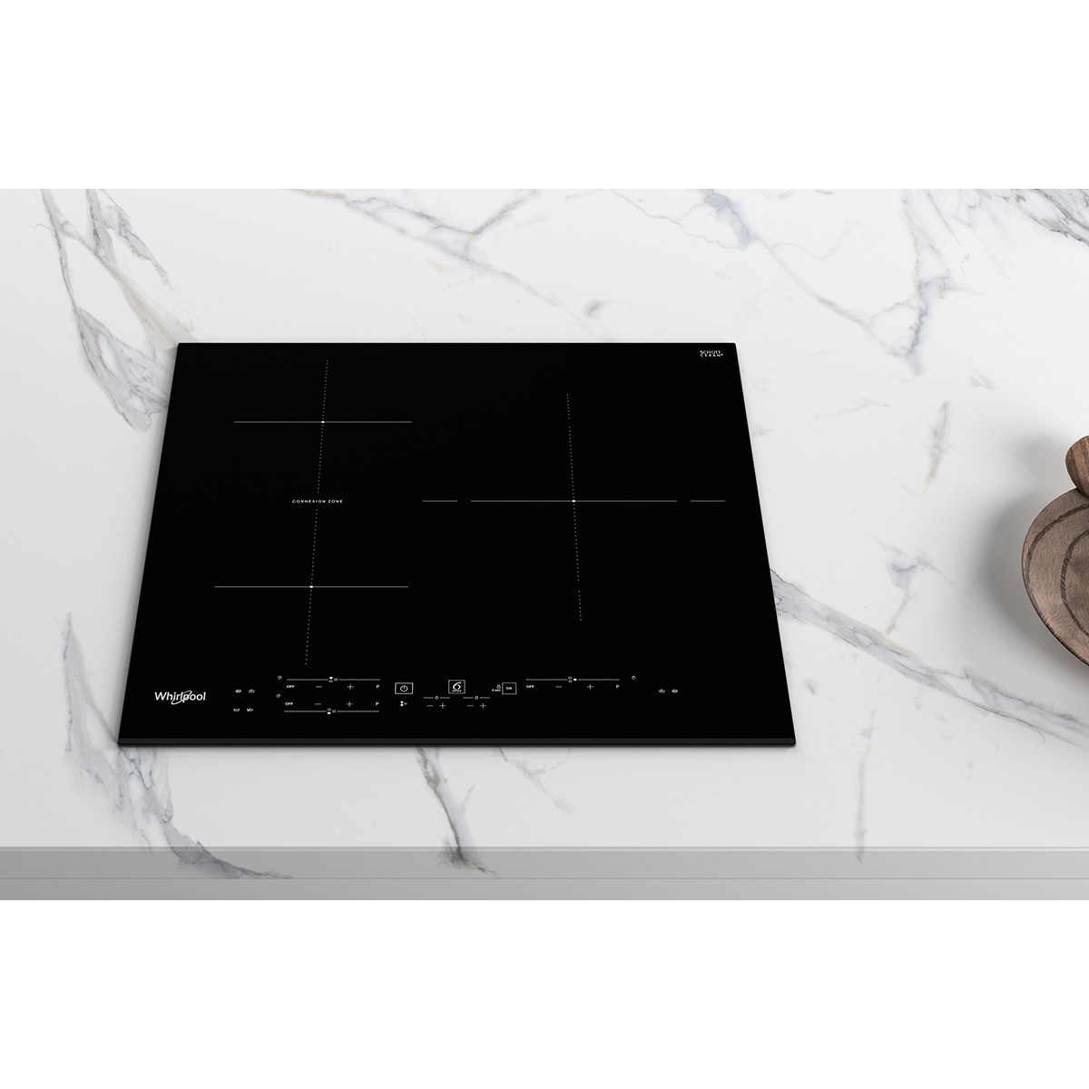 Placa inducción Whirlpool zona de 30 cm - WB B3760 BF (Reacondicionado Grado D) - Negro Negro-6