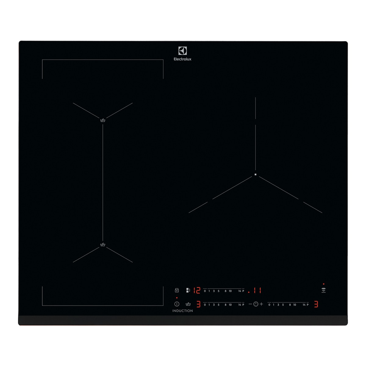 Placa inducción Electrolux sensor de ebullición Infinite- EIS62341 (Reacondicionado Grado B) - Negro Negro-1