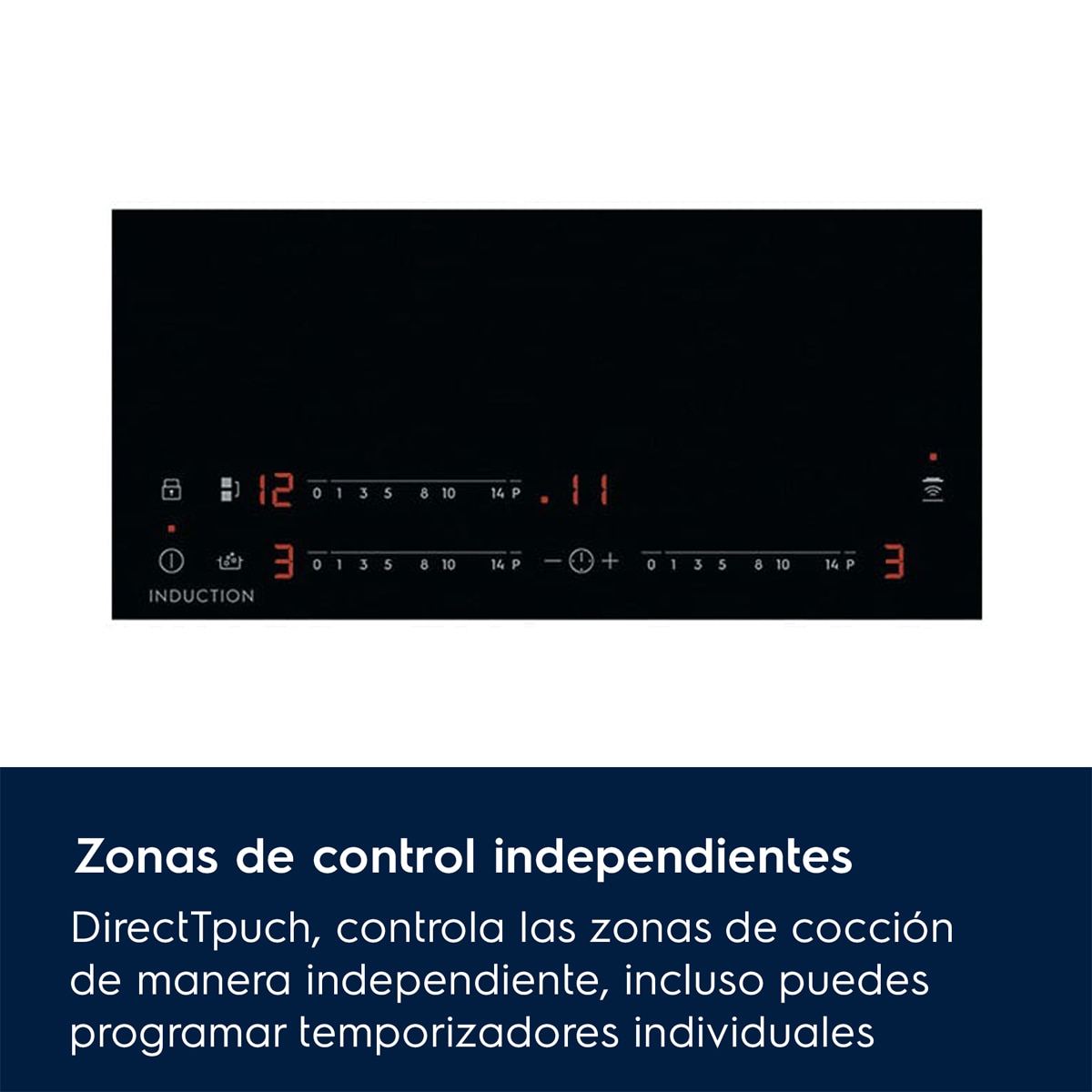 Placa inducción Electrolux sensor de ebullición Infinite- EIS62341 (Reacondicionado Grado B) - Negro Negro-5