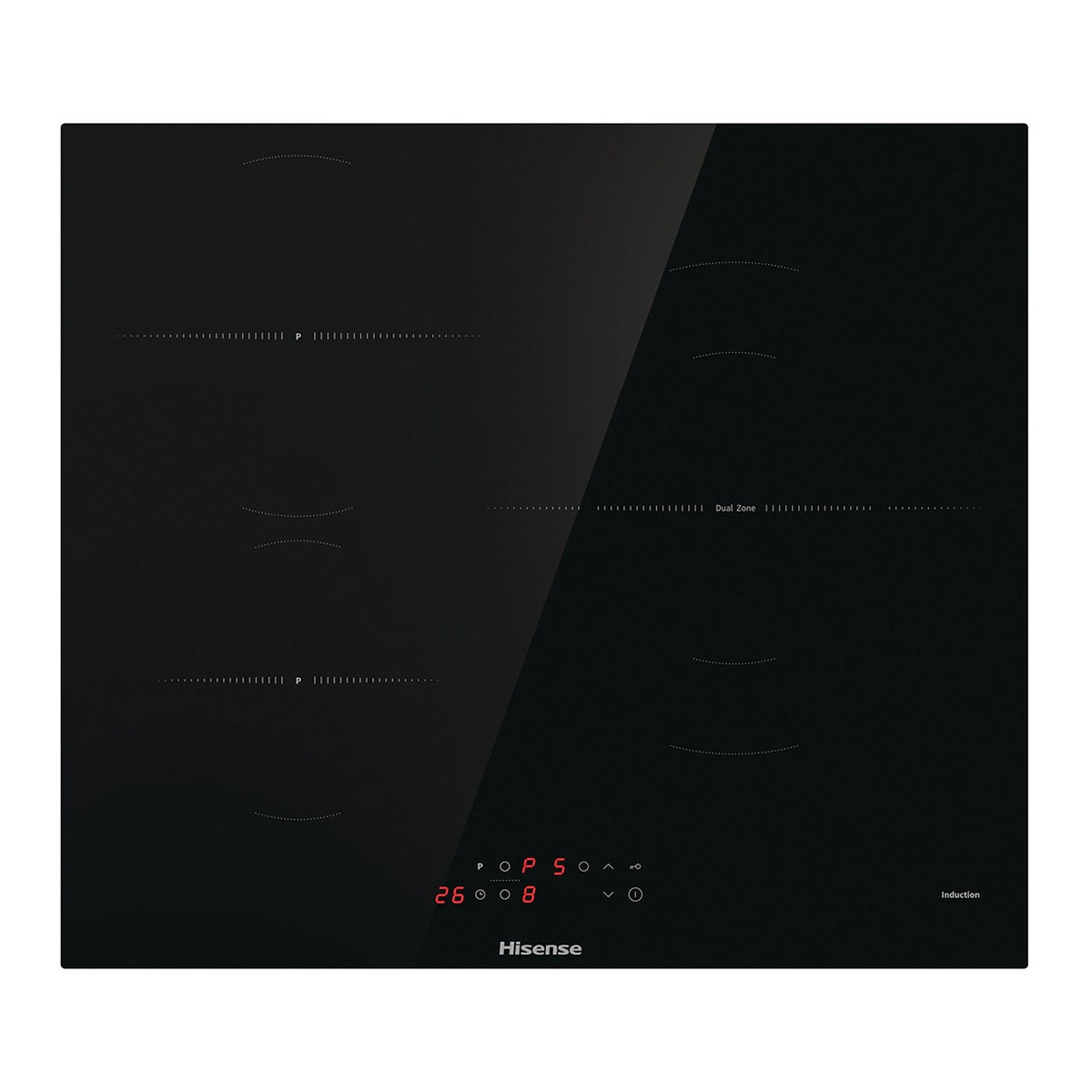 Placa inducción Hisense con 3 zonas de cocción - HI6311BSCE (Reacondicionado Grado D) - Negro · El Corte Inglés — oferta en El Corte Inglés