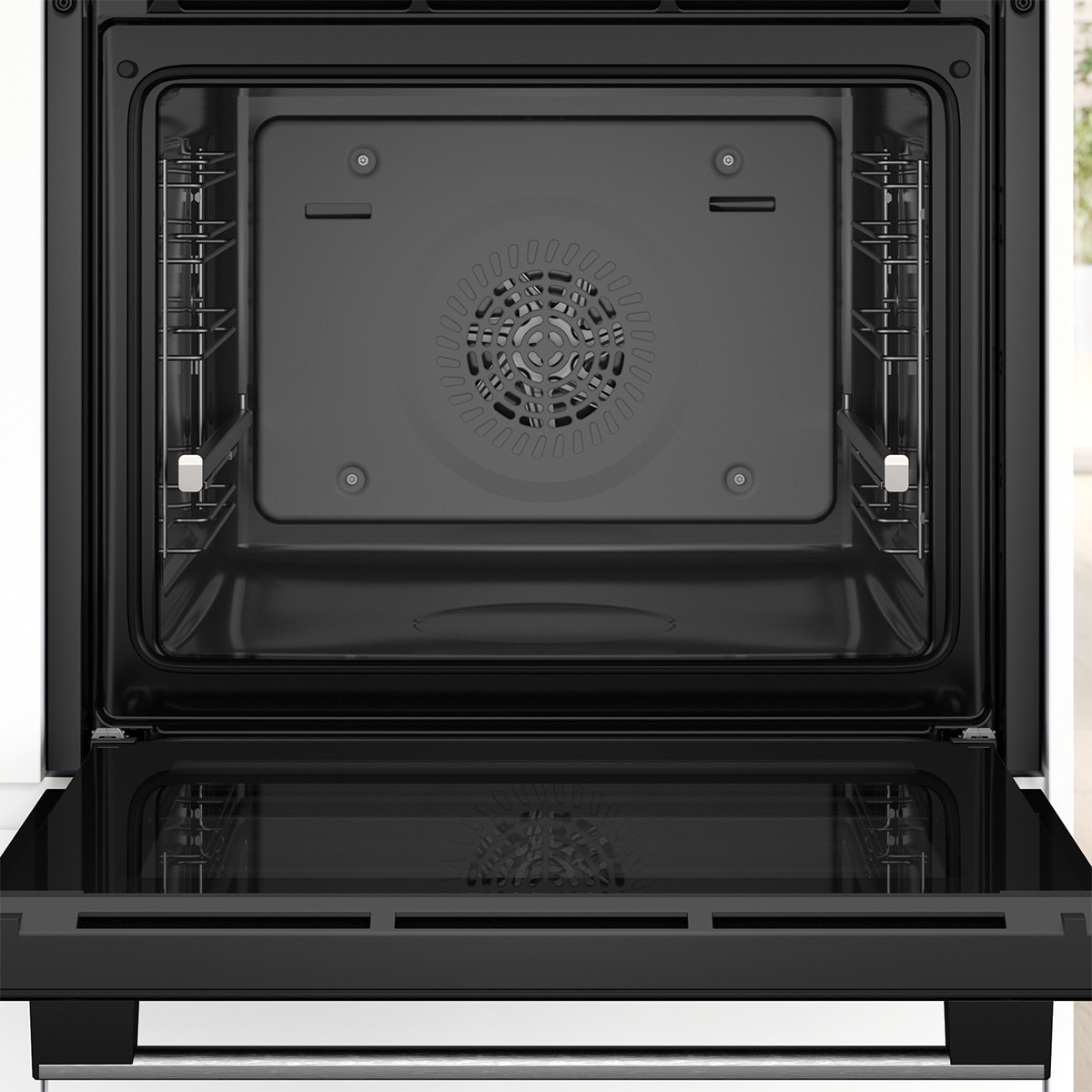Horno multifunción Bosch Serie 6, Asistente de limpieza con agua, Función AirFry, HBG536ES4 (Reacondicionado Grado D) - Acero Inox Acero Inox-3