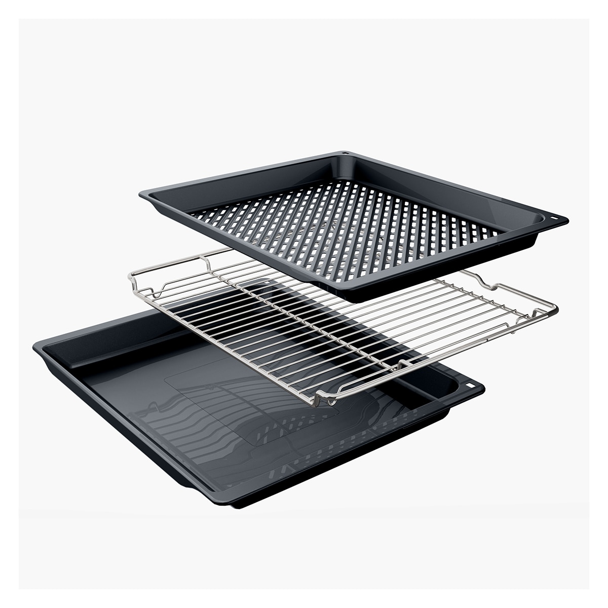Horno multifunción Bosch Serie 6, Asistente de limpieza con agua, Función AirFry, HBG536ES4 (Reacondicionado Grado D) - Acero Inox Acero Inox-5