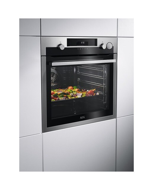 Horno multifunción AEG pirolitico, Función vapor - BPE577161M (Reacondicionado Grado C) - Inox antihuellas Inox antihuellas-3