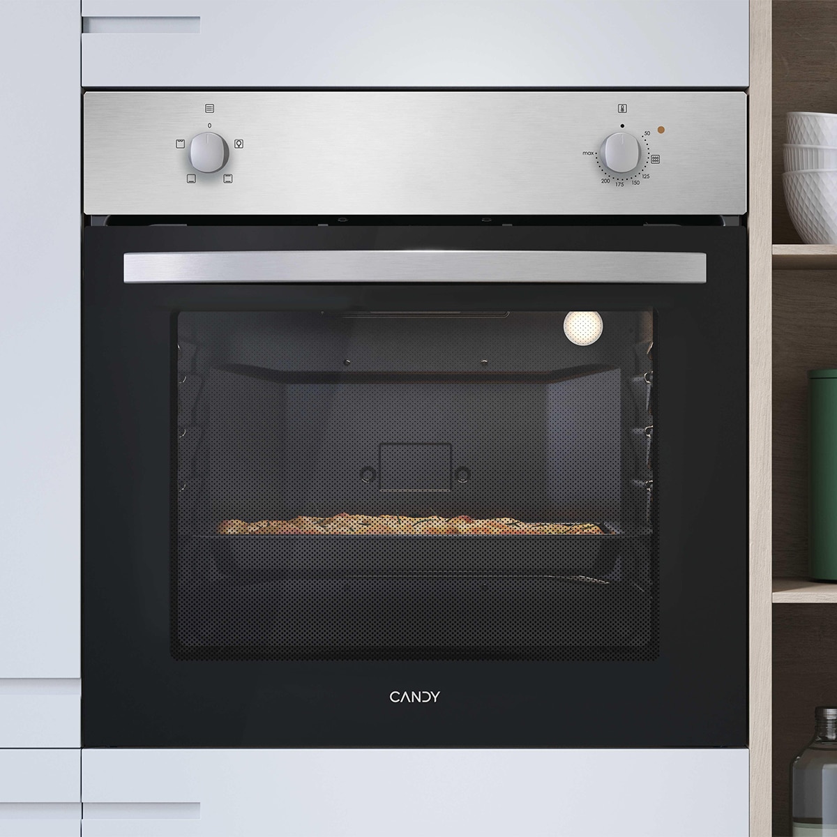 Horno multifunción Candy 70 litros, aqualisis - FIDCP X200 (Reacondicionado Grado C) - Negro Negro-4