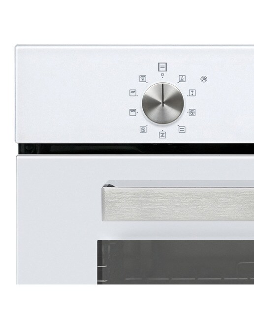 Horno compacto Aspes con Display LED, 9 Programas - AHM9500DCB (Reacondicionado Grado C) - Cristal blanco Cristal blanco-3