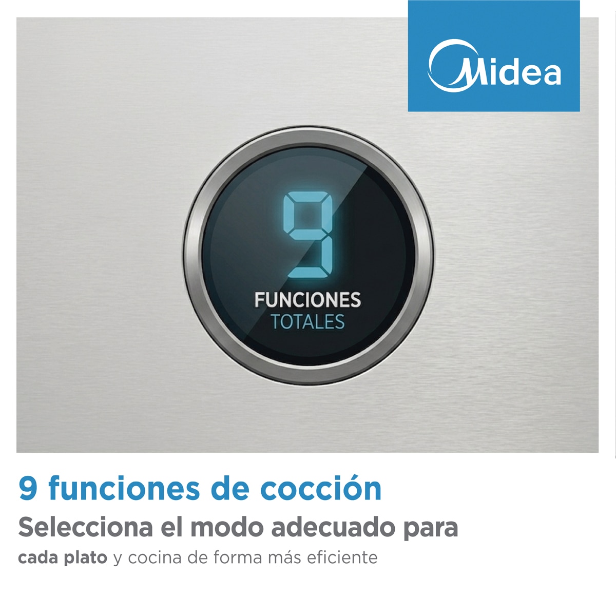 Imagen 5 de Horno multifunción Midea hidrolítico 70 litros - MBOG2-D2M90(SS) (Reacondicionado Grado C) - Inox Inox