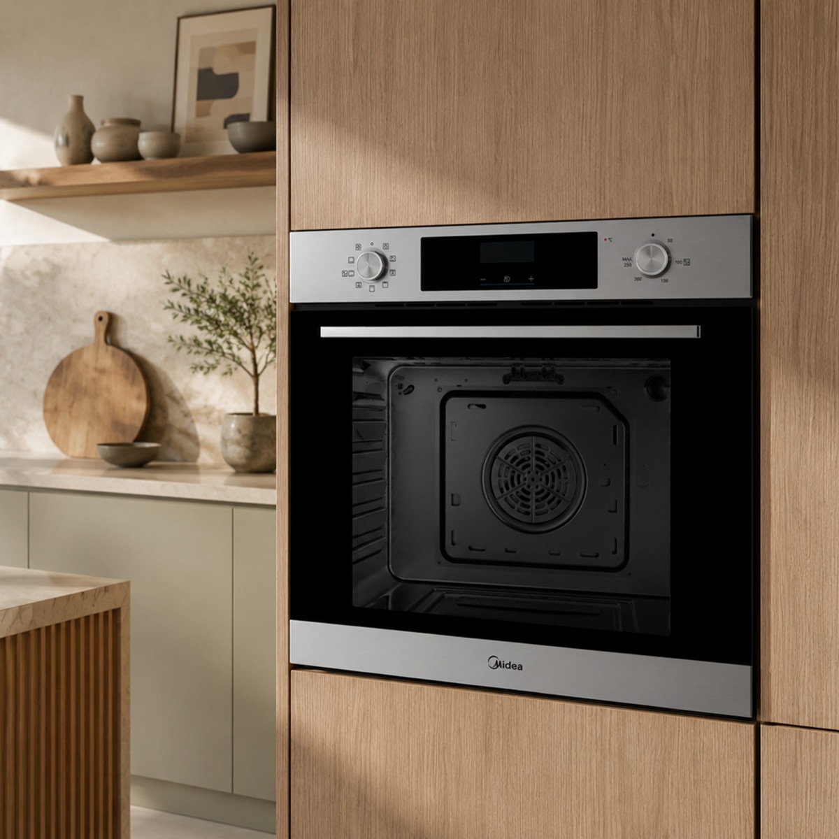Imagen 8 de Horno multifunción Midea hidrolítico 70 litros - MBOG2-D2M90(SS) (Reacondicionado Grado C) - Inox Inox