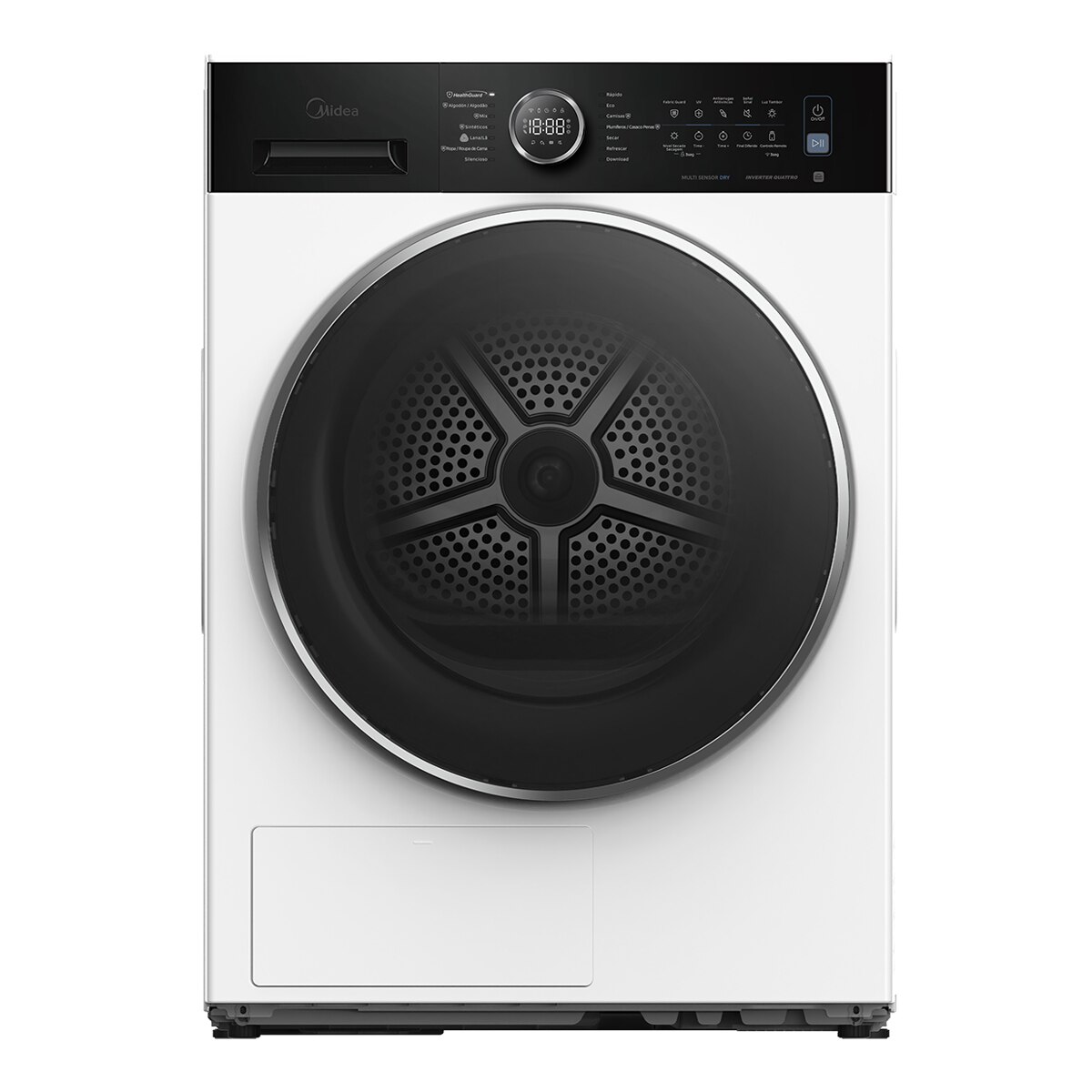 Midea - Secadora Midea 9 kg Bomba calor -MD205H90BW-W-ES (Reacondicionado Grado D).