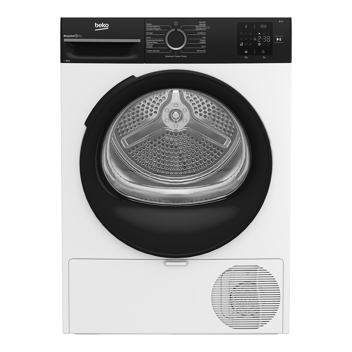 Beko - Secadora Beko Bomba de calor 7 Kg - BM3T37230W (Reacondicionado Grado B).