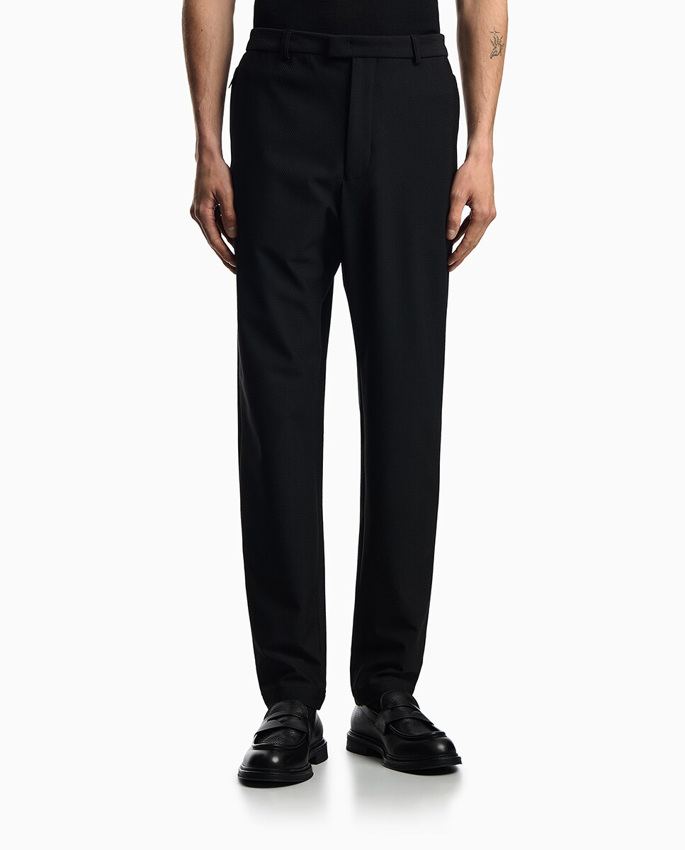 Pantalón de hombre sport en jersey técnico · Emporio Armani · El