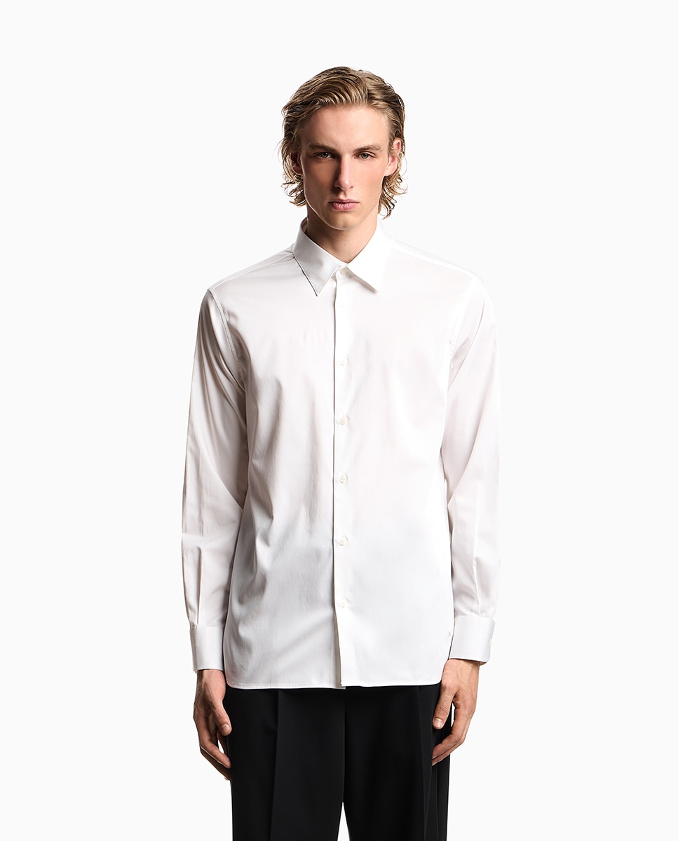 Imagem 0 de Camisa Regular Fit em Algodão Pima