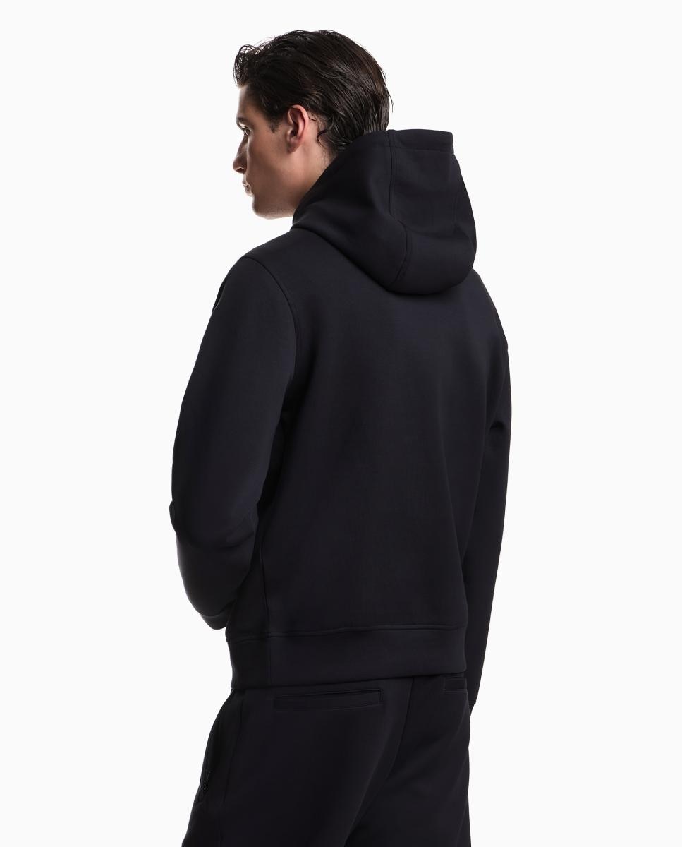 Sweatshirt Lisa com Capuz Azul-marinho-4
