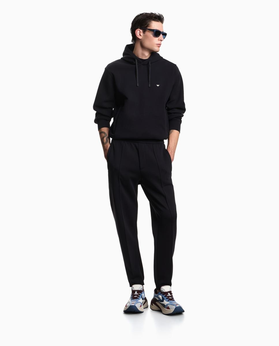 Sweatshirt Lisa com Capuz Azul-marinho-6