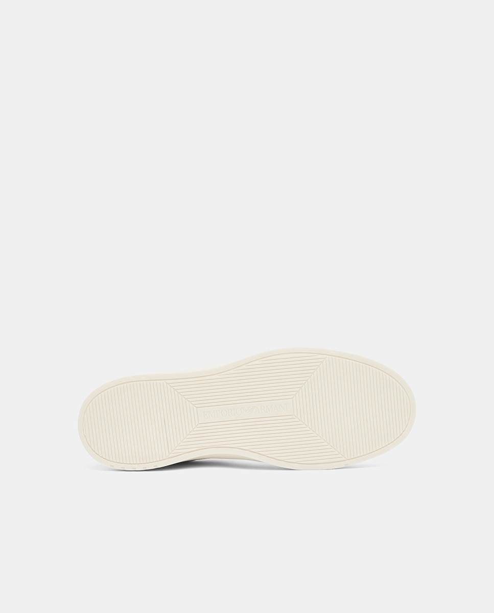Sapatilhas Lisas em Pele Branco-6