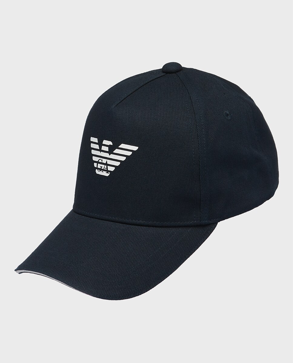 Gorra de hombre con logo águila - Emporio Armani - Azul marino Azul marino-3