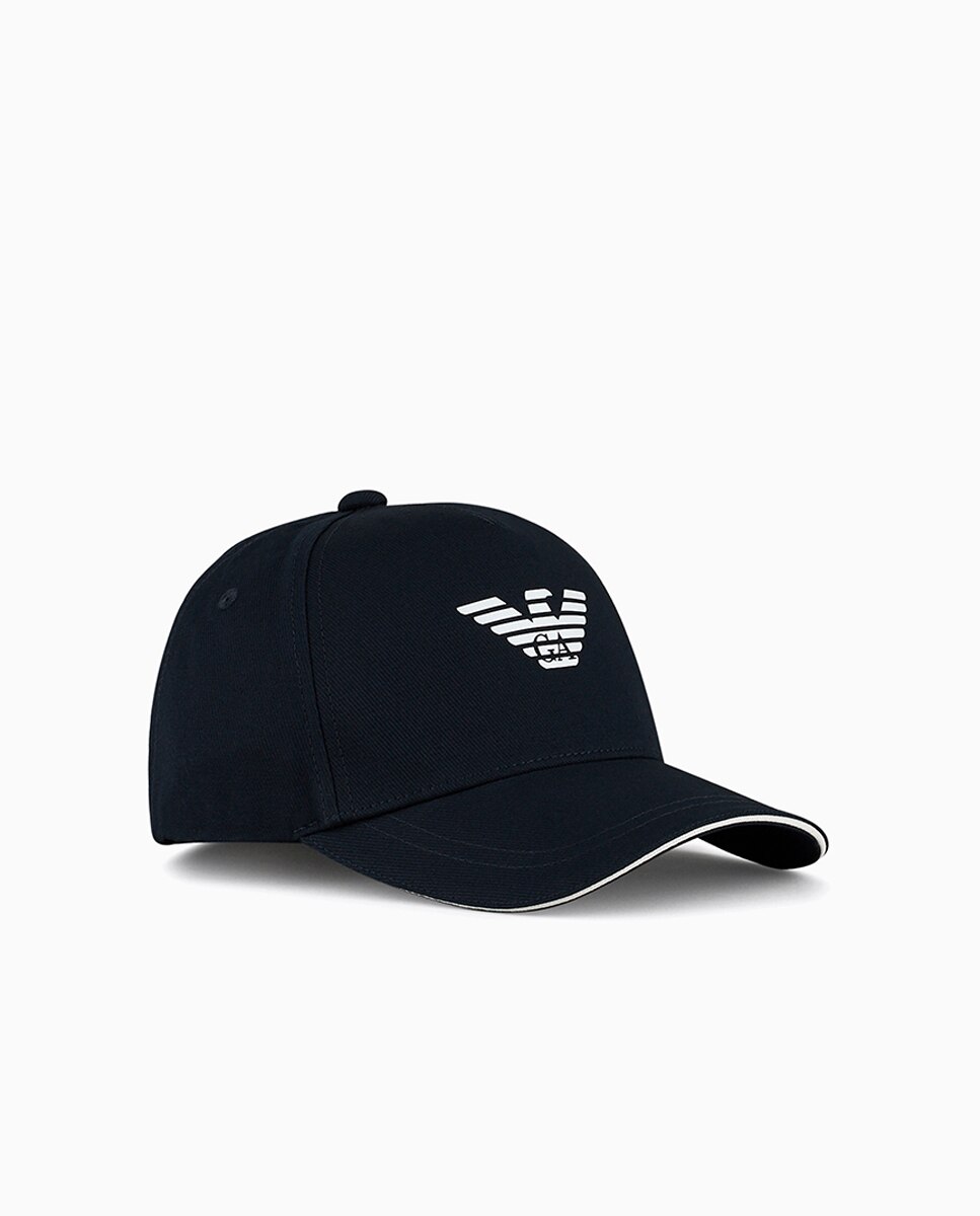 Gorra de hombre con logo águila - Emporio Armani - Azul marino Azul marino-4