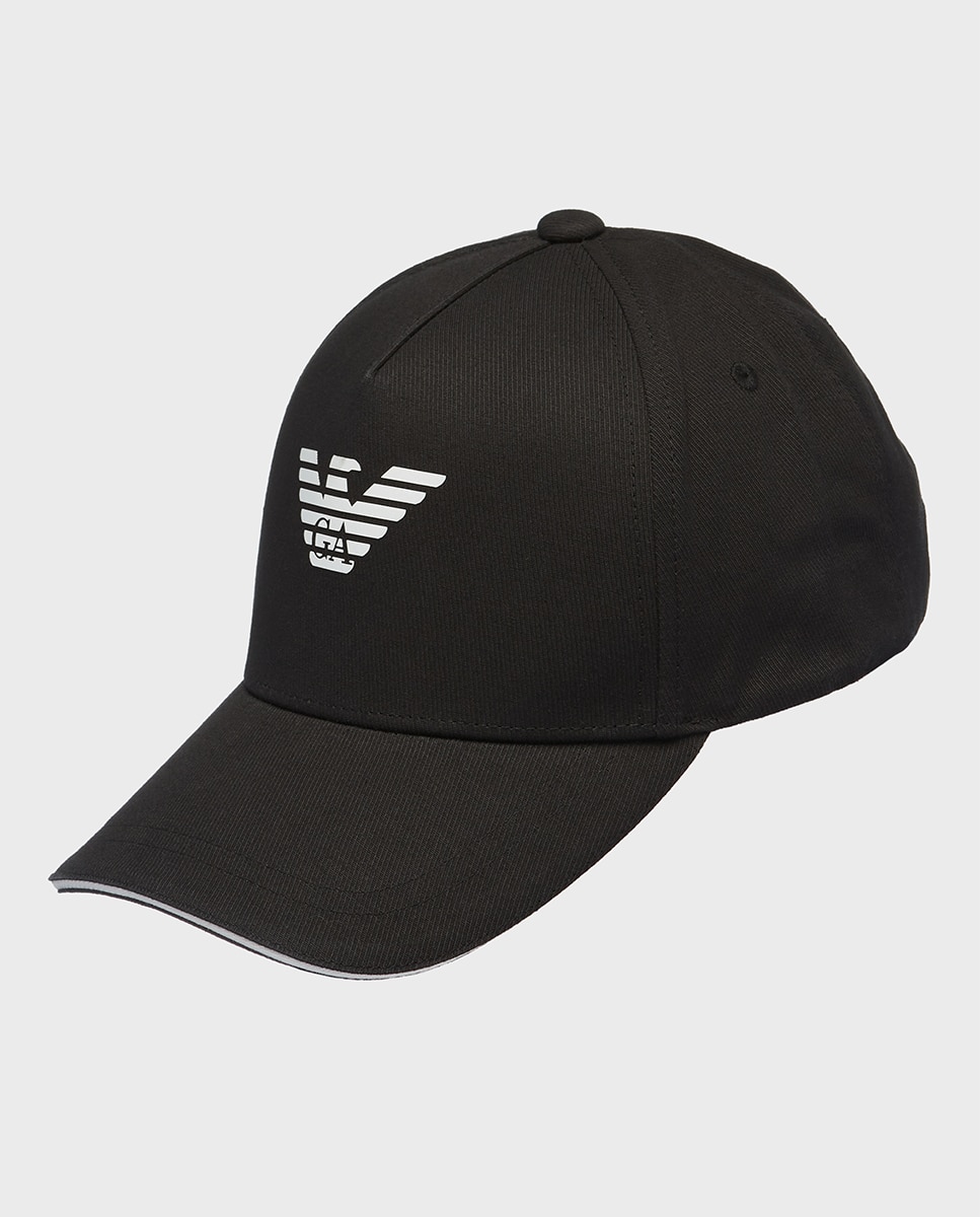 Boné com Logótipo de Águia Preto-3