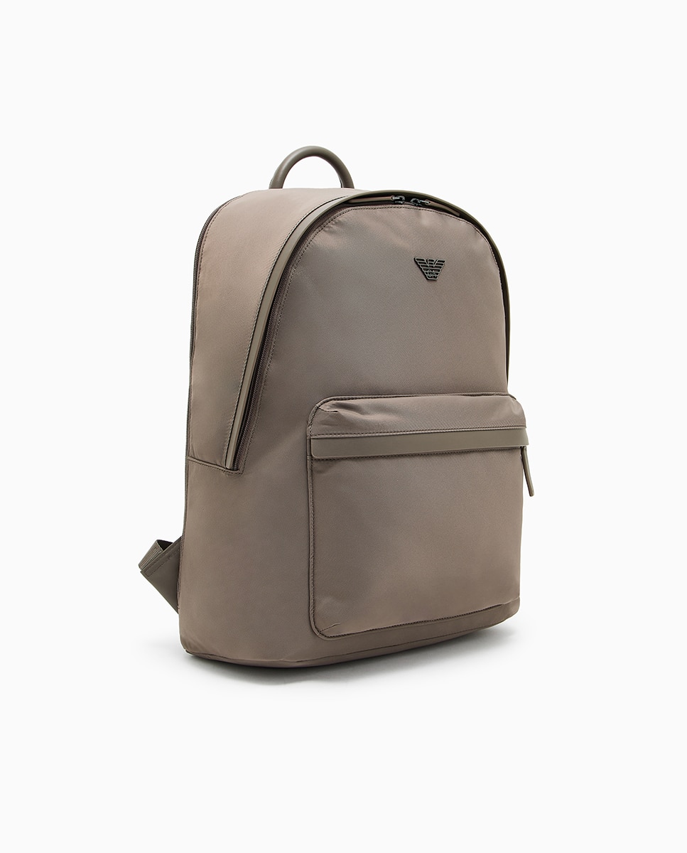 Mochila de Nylon Reciclado Taupe-3