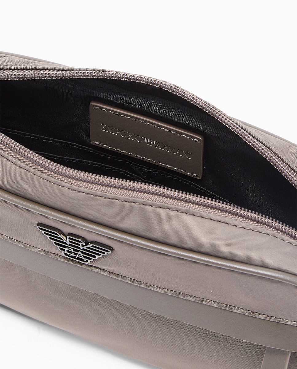 Nécessaire de Nylon Reciclado Taupe-4