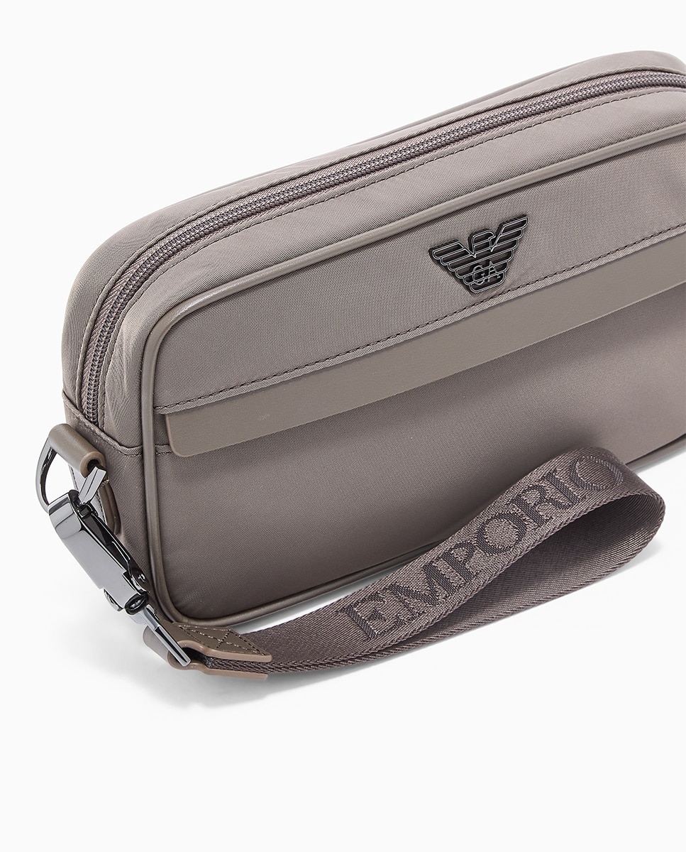 Nécessaire de Nylon Reciclado Taupe-5