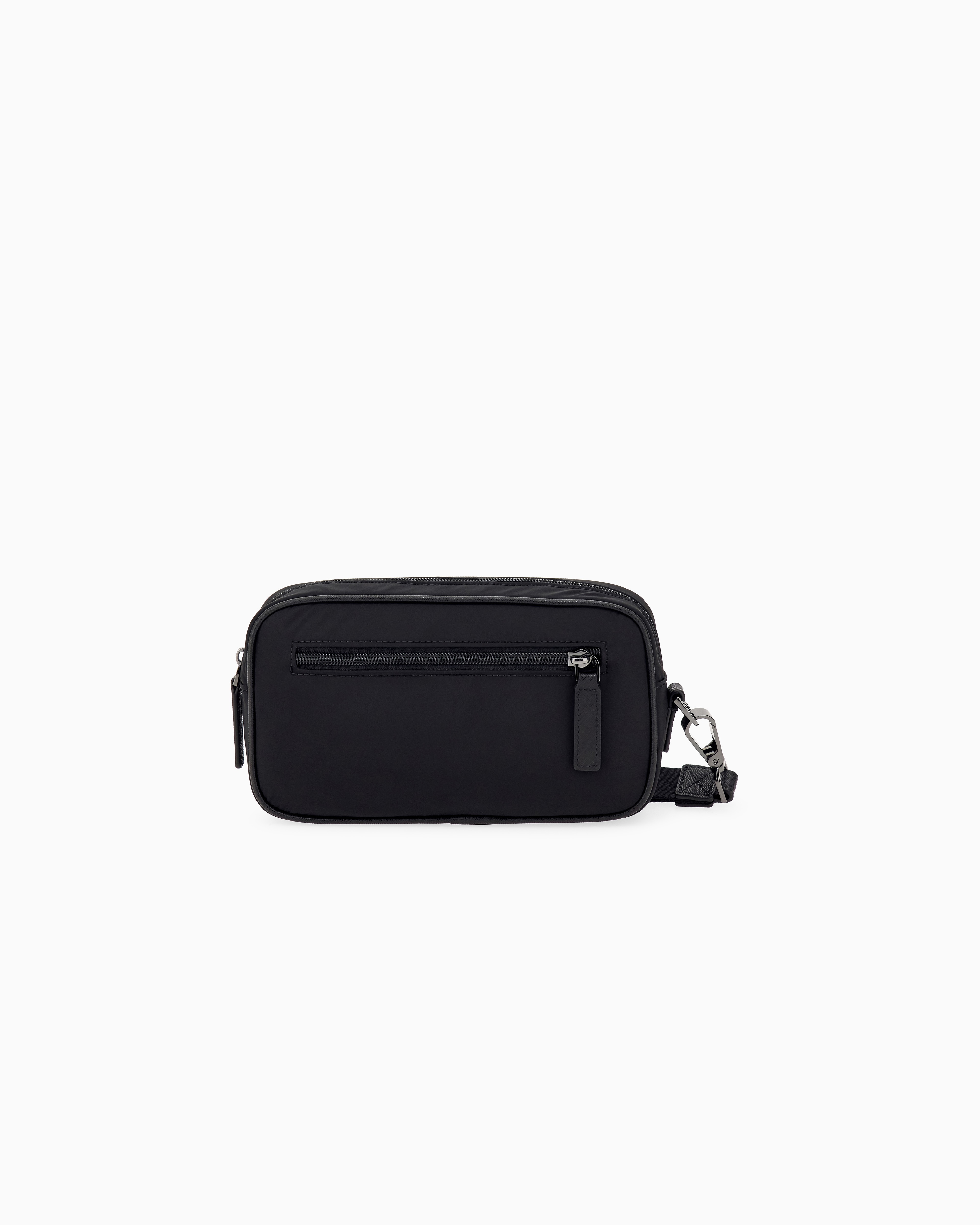 Nécessaire de Nylon com Alça Personalizada Preto-2
